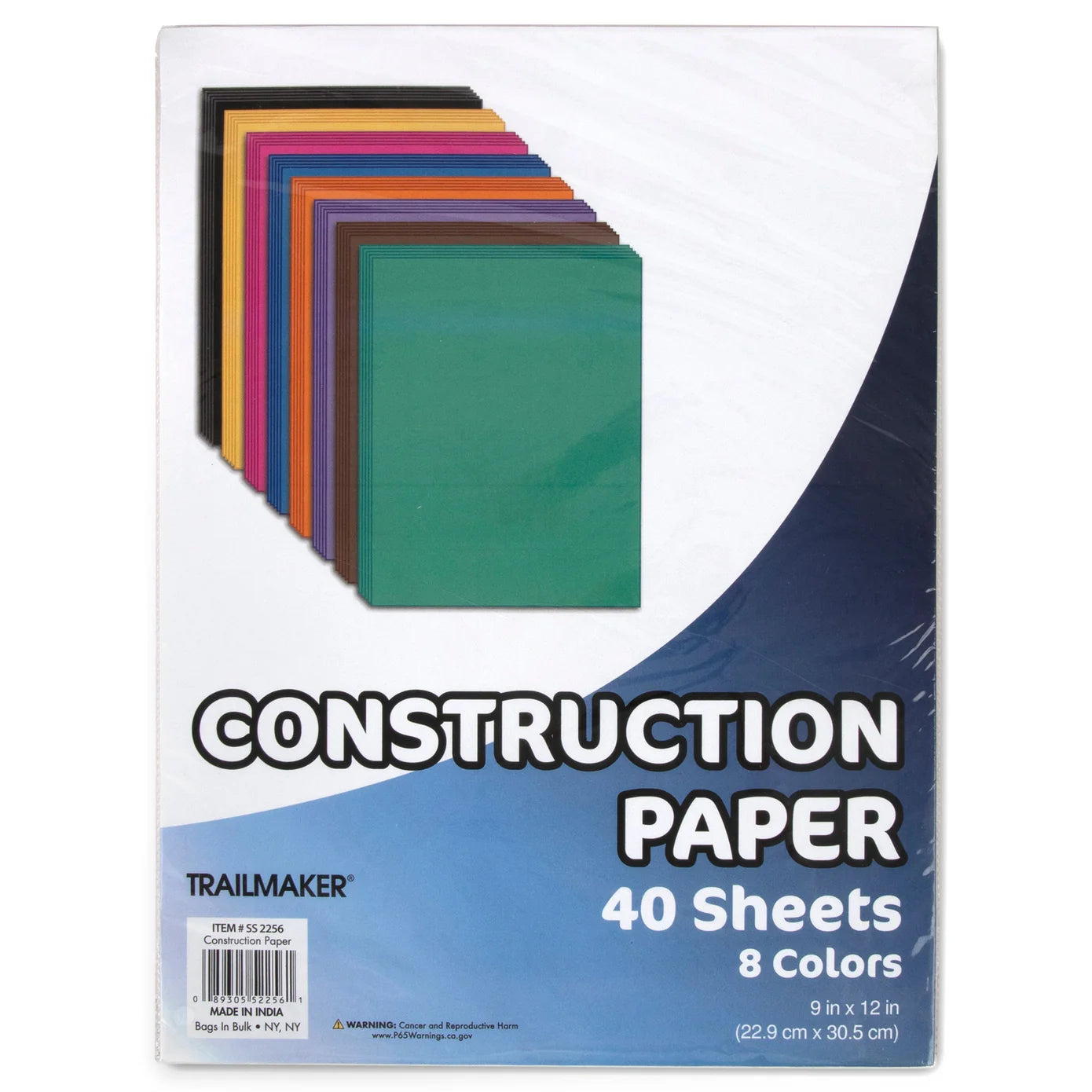 Construction Paper 40-Sheet Pack