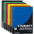 Trailmaker 5-Subject Spiral Notebook, College Ruled