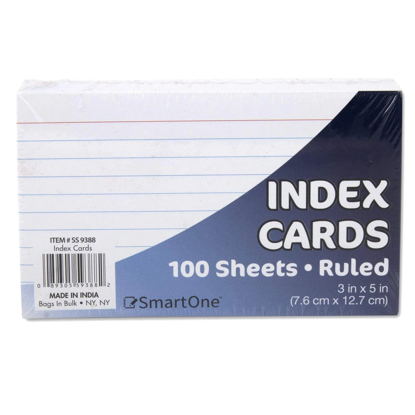 3x5 Inch Index Cards 100-pack